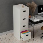 Office 4 drawers filing cabinet - Image 4