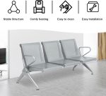 3-Link metallic waiting bench - Image 3