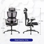 Orthopedic high back office chair - Image 5