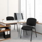 Tosca office visitor seat- Black. - Image 5