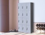 15-Lockers steel office storage cabinet - Image 4