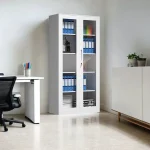 Full-glass metallic office cabinet - Image 4
