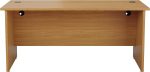 Office 1200mm Beech desk with side pedestal - Image 7