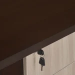 Study Table with 3 Drawers (4 x 2 ft) - Image 5