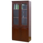 2-Door Wooden Office Cabinet - Image 3