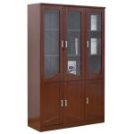 2-Door Wooden Office Cabinet - Image 4