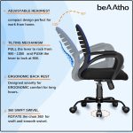 Mid-Back Ergonomic Home Office Chair - Image 14