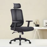 High-back mesh orthopedic office chair