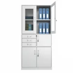 2-Door metallic filling cabinet with safe - Image 3