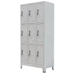 9-Locker steel office cabinet - Image 5