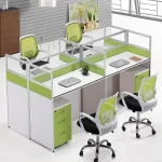 4-Way modular office workstation