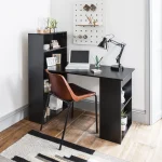 Modern Desk with Shelves - Image 3