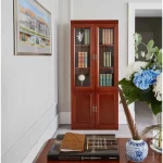 2-Door wooden executive office cabinet