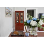 2-Door wooden executive office cabinet - Image 4