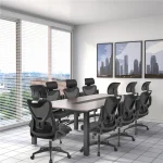 Mesh Office Chair with Headrest - Image 2