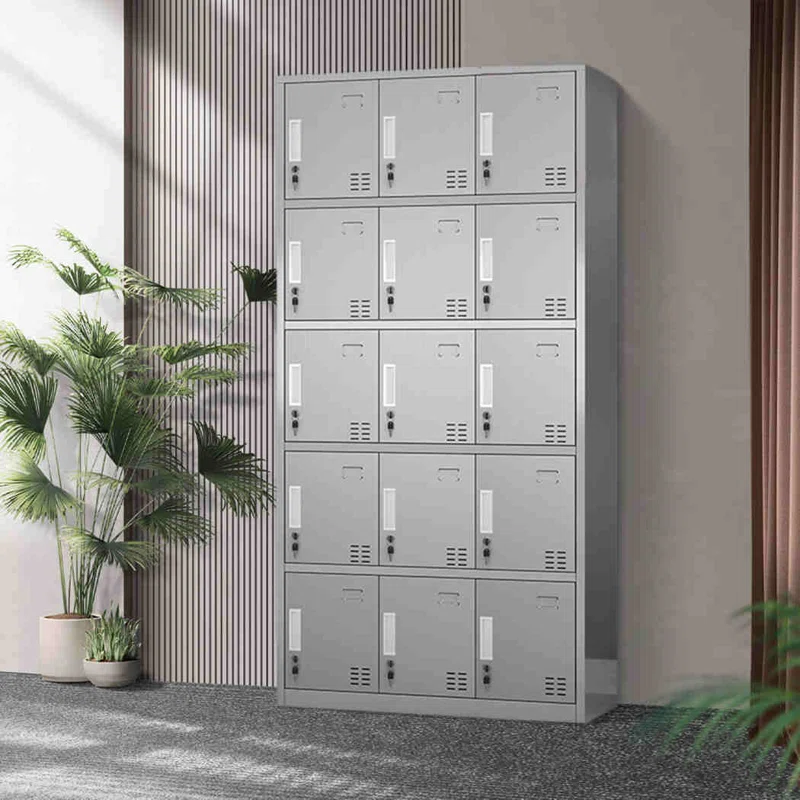 Metal5-Tier35.4SchoolLockerwithBuiltInKeyLock.webp 15-Locker steel cabinet - Image 1