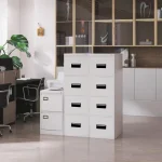 4-Drawer Steel Office Cabinet - Image 2