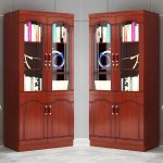 2-Door Wooden Office Cabinet