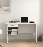 Empire Writing Table in Frosty White Finish