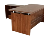 1.6 Meters executive office desk (Pure high quality wood finish with an additional side drawer)