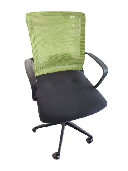 New mesh office swivel seat| green color| classy seats in Kenya