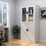 Office Storage Cabinet with Glass Door - Image 2