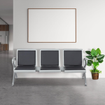 3 link Heavy duty padded bench