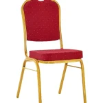 Stackable Red Conference Chair - Image 5