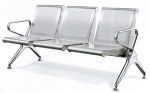 3-link heavy duty non-padded waiting bench - Image 4