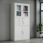 Vertical Office Storage Cabinet With Safe - Image 4