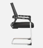 Cantilever mesh office visitor chair - Image 4