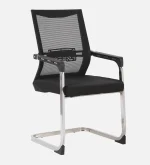 Cantilever mesh office visitor chair - Image 3