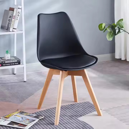 Replica Dining Plastic Chair – Modern Style Meets Everyday Function Upgrade your dining space with the Replica Dining Plastic Chair. This stylish and budget-friendly piece draws inspiration from iconic mid-century designs. Whether you're furnishing a modern kitchen, casual dining area, or café-style nook, this chair blends form and function with ease. Sleek and Versatile Design Crafted to reflect the look of designer originals, this chair features a clean, minimalist silhouette. As a result, it complements any décor effortlessly. Its sleek profile pairs well with wood, glass, or marble tables, making it suitable for homes, restaurants, or office lounges. Lightweight Yet Durable Made from premium molded plastic, the chair is light enough to move easily. However, it remains sturdy for daily use. Reinforced legs—either wooden or metal—add stability. Additionally, non-slip foot pads help protect your flooring from scratches and scuffs. Key Features Iconic Mid-Century Style: Timeless design that elevates both modern and classic interiors. Durable Plastic Seat: Easy to wipe clean, stain-resistant, and built to last. Ergonomic Support: A curved backrest and contoured seat ensure comfort during long meals or conversations. Sturdy Base: Solid wooden or metal legs for reliable stability. Quick Assembly: Easy to put together with included tools and instructions. Multiple Color Options: Available in neutral tones or bold hues to suit your taste. Ideal for Every Setting Whether you're decorating a home dining area, balcony, office break room, or café, this Replica Dining Plastic Chair is a practical and stylish choice. Its compact design saves space, while its timeless aesthetic adds charm to any room. Order now and bring affordable elegance to your space with a chair that looks great and performs even better.