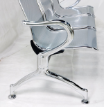 Steel 3 Seater Office Bench - Image 4