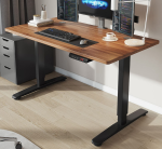 Brown Standing Office Desk