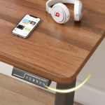 Brown Standing Office Desk