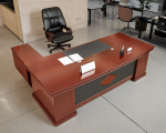 Red Mahogany Office Desk