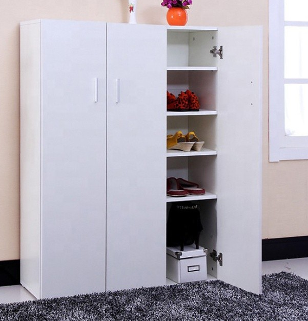 OFFICE CABINET White Wooden Office Cabinet - Image 1