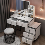 White Dressing Table With Mirror