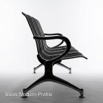 Durable, Stylish & Space Efficient Professional Seating Solution The 3 Seater Black Office Bench is designed for modern office environments. It provides practical seating for reception areas, waiting rooms, and lounges. Its sleek black finish adds a professional and polished look to any space. Strong & Long-Lasting Build This office bench uses a reinforced metal frame for maximum durability. It supports three people comfortably without losing stability. The high-quality construction ensures long-term performance in busy environments. It is built to handle daily office use with ease. Comfortable Seating Design The bench includes cushioned seats for improved comfort. The ergonomic design supports proper posture while sitting. It provides a comfortable waiting experience for visitors and clients. The seating surface is firm yet supportive. Modern Minimalist Appearance The black color gives the bench a clean and executive look. Its simple design blends well with various office interiors. It enhances reception areas, corridors, and shared spaces. The style suits both corporate and institutional settings. Space-Saving Structure The compact design fits well in limited spaces. It allows you to seat multiple people without crowding the room. This makes it ideal for offices with high visitor traffic. The layout improves space efficiency. Easy Maintenance The surface material is easy to clean and maintain. A quick wipe removes dust and stains. This ensures a neat and professional appearance at all times. It is suitable for high-use environments. Versatile Office Use This bench works well in offices, hospitals, schools, and public waiting areas. It provides reliable seating in both formal and casual settings. Its design focuses on practicality and durability. Final Overview The 3 Seater Black Office Bench combines strength, comfort, and modern style. It is a smart choice for professional seating needs. Upgrade your reception or waiting area with this durable and elegant bench.