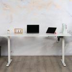 The Electric Standing Desk is an ergonomic and innovative workstation designed to improve comfort, productivity, and overall well-being in modern offices and home workspaces. Featuring a powerful electric height adjustment system, this desk allows you to effortlessly switch between sitting and standing positions at the touch of a button, helping reduce fatigue, improve posture, and encourage a healthier work routine. Constructed with a durable steel frame and a premium engineered wood tabletop, the Electric Standing Desk offers outstanding stability and long-lasting performance. The spacious work surface provides ample room for laptops, desktop computers, multiple monitors, keyboards, documents, and office accessories. Its smooth, quiet electric motor ensures seamless height adjustments, while the scratch-resistant tabletop is easy to clean and maintain. Ideal for executives, professionals, remote workers, designers, and gamers, the Electric Standing Desk combines modern technology, sleek design, and ergonomic functionality. Whether you're working from home or furnishing a corporate office, this adjustable desk creates a healthier and more productive workspace. Key Features Smooth electric height adjustment system Sit-to-stand ergonomic workstation Durable heavy-duty steel frame Spacious engineered wood tabletop Quiet and reliable motor operation Stable design at all height levels Scratch-resistant and easy-to-clean surface Suitable for single or dual monitor setups Modern design for home and corporate offices Built for long-lasting everyday use