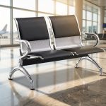 The 2 Link Reception Metallic Bench is a durable and stylish waiting area seating solution designed for reception spaces, offices, hospitals, airports, schools, banks, and public facilities. Featuring a strong metallic frame and a connected two-seat design, this reception bench provides comfortable and organized seating while maximizing space efficiency in busy environments. Constructed from high-quality metal materials, the 2 Link Reception Metallic Bench offers excellent strength, stability, and long-lasting performance. The sturdy frame is designed to withstand frequent daily use, making it ideal for high-traffic areas. Its comfortable seats provide a pleasant waiting experience for visitors, while the sleek professional design enhances the appearance of modern reception areas. Perfect for corporate offices, healthcare facilities, institutions, and commercial spaces, this metallic waiting bench combines functionality, durability, and a clean contemporary look. It is easy to maintain and provides a reliable seating solution for customers, guests, and employees. Key Features Two-seat linked reception bench design Strong metallic frame construction Durable and stable structure Comfortable seating for waiting areas Space-saving connected design Easy-to-clean and low-maintenance surface Professional modern appearance Suitable for offices, hospitals, banks, schools, airports, and public areas Designed for high-traffic commercial environments Built for long-lasting everyday use Key Benefits Creates an organized and welcoming reception area Provides comfortable seating for visitors Durable construction for frequent use Maximizes available space efficiently Easy to maintain and clean