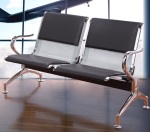 The 2 Link Reception Metallic Bench is a durable and stylish waiting area seating solution designed for reception spaces, offices, hospitals, airports, schools, banks, and public facilities. Featuring a strong metallic frame and a connected two-seat design, this reception bench provides comfortable and organized seating while maximizing space efficiency in busy environments. Constructed from high-quality metal materials, the 2 Link Reception Metallic Bench offers excellent strength, stability, and long-lasting performance. The sturdy frame is designed to withstand frequent daily use, making it ideal for high-traffic areas. Its comfortable seats provide a pleasant waiting experience for visitors, while the sleek professional design enhances the appearance of modern reception areas. Perfect for corporate offices, healthcare facilities, institutions, and commercial spaces, this metallic waiting bench combines functionality, durability, and a clean contemporary look. It is easy to maintain and provides a reliable seating solution for customers, guests, and employees. Key Features Two-seat linked reception bench design Strong metallic frame construction Durable and stable structure Comfortable seating for waiting areas Space-saving connected design Easy-to-clean and low-maintenance surface Professional modern appearance Suitable for offices, hospitals, banks, schools, airports, and public areas Designed for high-traffic commercial environments Built for long-lasting everyday use Key Benefits Creates an organized and welcoming reception area Provides comfortable seating for visitors Durable construction for frequent use Maximizes available space efficiently Easy to maintain and clean