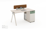 The 1.2M Modern Office Desk is a stylish, durable, and functional workstation designed to meet the needs of modern offices, home offices, study rooms, and commercial workspaces. With a spacious 1.2-meter desktop, this office desk provides ample room for laptops, desktop computers, documents, office supplies, and other daily essentials, helping you stay organized and productive throughout the day. Constructed from high-quality engineered wood with a sturdy steel frame, the desk is built for long-lasting performance and stability. Its scratch-resistant, easy-to-clean surface ensures it maintains a professional appearance even with daily use. The minimalist design complements contemporary office interiors, making it an excellent choice for corporate offices, startups, educational institutions, and remote workspaces. Whether you're setting up a new office or upgrading your existing workspace, the 1.2M Modern Office Desk combines practicality, durability, and modern elegance to create an efficient working environment. Key Features Spacious 1.2-meter work surface Modern and minimalist office desk design Durable engineered wood tabletop Strong and stable steel frame Scratch-resistant and easy-to-clean finish Ample space for computers, laptops, and office accessories Suitable for offices, home offices, study rooms, and commercial workspaces Space-saving design for small and medium-sized offices Easy to assemble and maintain Built for long-lasting everyday use