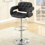 The Black Leather Adjustable Barstool is a premium seating solution that combines modern style, comfort, and functionality for both residential and commercial spaces. Upholstered in high-quality black leather, this elegant barstool is ideal for kitchen islands, breakfast counters, home bars, cafés, restaurants, hotels, lounges, and office breakout areas. Its sleek contemporary design complements a wide range of interior décor styles, making it a perfect addition to any modern space. Designed with comfort in mind, the barstool features a generously padded seat, ergonomic backrest, and a built-in footrest for enhanced support during extended seating. The smooth gas-lift mechanism allows effortless height adjustment to suit different counter and bar heights, while the 360-degree swivel function offers flexibility and ease of movement. Built on a sturdy chrome or powder-coated metal base, the stool provides excellent stability, durability, and long-lasting performance. Whether you're upgrading your home entertainment area or furnishing a commercial venue, the Black Leather Adjustable Barstool offers the perfect combination of luxury, practicality, and durability. Key Features Premium black leather upholstery Adjustable seat height with smooth gas-lift mechanism 360-degree swivel for easy movement Ergonomic padded seat and supportive backrest Built-in footrest for added comfort Strong and stable metal base Scratch-resistant and easy-to-clean surface Suitable for kitchens, bars, cafés, restaurants, hotels, and office lounges Modern and elegant design Durable construction for long-lasting everyday use