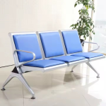 The 3 Seater Reception Bench is a durable and comfortable waiting area seating solution designed for offices, hospitals, clinics, schools, banks, airports, and commercial spaces. With seating capacity for three people, this reception bench provides a practical way to accommodate visitors while maintaining a professional and organized environment. Constructed with a strong metal frame and high-quality materials, the bench is built to withstand frequent daily use in busy public areas. The ergonomic seats and supportive backrests provide excellent comfort for guests, while the stable structure ensures long-lasting durability. Its modern design complements contemporary reception areas and blends well with different office interiors. The 3 Seater Reception Bench is an ideal choice for businesses and institutions looking for reliable, space-saving, and stylish visitor seating. It creates a welcoming atmosphere while offering maximum functionality and easy maintenance. Key Features Comfortable seating for three people Strong metal frame construction Durable design for high-traffic areas Supportive backrests for added comfort Stable and reliable structure Easy-to-clean surface Space-saving reception seating solution Professional modern appearance Suitable for offices, hospitals, clinics, schools, banks, and waiting rooms Built for long-lasting everyday use