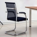 The Mesh Modern Conference Chair is a stylish, comfortable, and practical seating solution designed for modern meeting rooms, boardrooms, training centers, offices, seminars, and waiting areas. Featuring a breathable mesh back design and a contemporary appearance, this conference chair provides excellent support and comfort while creating a professional workspace environment. Built with a strong frame and high-quality materials, the chair offers durability and stability for everyday commercial use. The breathable mesh back allows improved airflow, helping users remain comfortable during long meetings and presentations. Its padded seat provides additional comfort, while the ergonomic design supports proper posture and reduces fatigue during extended sitting periods. The Mesh Modern Conference Chair is ideal for businesses, institutions, and organizations looking for reliable, space-efficient, and stylish office seating. Its lightweight construction makes it easy to move and arrange, making it perfect for flexible meeting and training spaces. Key Features Modern mesh back conference chair design Breathable mesh for improved air circulation Comfortable padded seat Ergonomic back support for proper posture Strong and durable frame construction Lightweight and easy to move Professional appearance for meeting environments Suitable for offices, boardrooms, training rooms, seminars, and waiting areas Easy-to-clean and low-maintenance design Built for long-lasting everyday use
