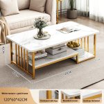 The Modern White Coffee Table is a stylish and functional centerpiece designed to enhance the look of your living room, office lounge, reception area, hotel lobby, or waiting room. Featuring a sleek white finish and a contemporary design, this coffee table adds a touch of elegance while providing a practical surface for everyday use. Its clean lines and minimalist appearance complement modern, Scandinavian, and contemporary interiors. Crafted from high-quality engineered wood or premium materials, the table is built for durability and long-lasting performance. The spacious tabletop offers ample room for serving drinks, displaying decorative items, books, magazines, or placing everyday essentials. Its sturdy construction ensures excellent stability, while the smooth, scratch-resistant surface is easy to clean and maintain. Designed for both residential and commercial spaces, the Modern White Coffee Table blends style with functionality, making it an ideal addition to homes, offices, cafés, hotels, and reception areas. Key Features Elegant modern white finish Spacious tabletop for drinks, books, and décor Durable and sturdy construction Scratch-resistant, easy-to-clean surface Strong and stable base Modern minimalist design Suitable for living rooms, offices, lounges, hotels, cafés, and reception areas Complements contemporary and Scandinavian interiors Low-maintenance and built for everyday use Easy to assemble