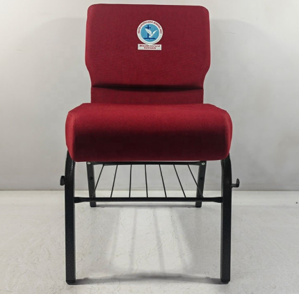 The Red Office Conference Chair is a stylish and comfortable seating solution designed to enhance conference rooms, meeting spaces, training centers, boardrooms, offices, and event venues. Featuring a vibrant red finish and a modern ergonomic design, this chair adds a professional touch while creating a welcoming and energetic atmosphere for meetings, seminars, and presentations. Constructed with a heavy-duty metal frame, the chair provides excellent strength, stability, and long-lasting durability for everyday commercial use. The padded seat and supportive backrest ensure superior comfort during extended meetings and training sessions, while the ergonomic design promotes proper posture and reduces fatigue. Its durable upholstery is easy to clean and maintain, making it ideal for high-traffic environments. Whether you're furnishing a corporate boardroom, training facility, church, school, or conference hall, the Red Office Conference Chair combines comfort, durability, and modern style to meet your seating needs. Key Features Elegant red modern conference chair design Comfortable padded seat and ergonomic backrest Heavy-duty metal frame for enhanced durability Stable construction for everyday commercial use Premium upholstery with an easy-to-clean finish Lightweight and easy to move Suitable for conference rooms, boardrooms, training centers, churches, schools, hotels, and offices Modern design complements professional interiors Low-maintenance and built for long-lasting performance Ideal for meetings, seminars, presentations, and events
