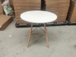 The White Round Dining Table is a stylish and modern dining solution designed to bring elegance, comfort, and functionality to any dining space. Featuring a clean white finish and a timeless round design, this table creates a warm and inviting atmosphere for family meals, conversations, and gatherings. It is perfect for homes, apartments, restaurants, cafés, hotels, and office dining areas. Made from high-quality materials, the White Round Dining Table offers excellent durability, stability, and long-lasting performance. The spacious round tabletop provides enough room for dining essentials, serving dishes, drinks, and decorative centerpieces, while the smooth surface is easy to clean and maintain. Its strong base ensures reliable support, making it suitable for everyday residential and commercial use. The round shape encourages comfortable interaction among guests and makes efficient use of space, especially in smaller dining areas. Its minimalist white finish blends beautifully with modern, Scandinavian, contemporary, and classic interior styles, adding brightness and sophistication to your space. Key Features Elegant white modern finish Classic round dining table design Strong and durable construction Spacious tabletop for meals and décor Stable base for enhanced support Smooth, scratch-resistant, and easy-to-clean surface Space-saving design ideal for different room sizes Suitable for homes, apartments, cafés, restaurants, hotels, and offices Complements modern and contemporary interiors Built for long-lasting everyday use